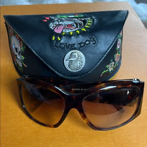 Ed Hardy | Accessories | Ed Hardy Tortoise Shell Sunglasses  display picture 3